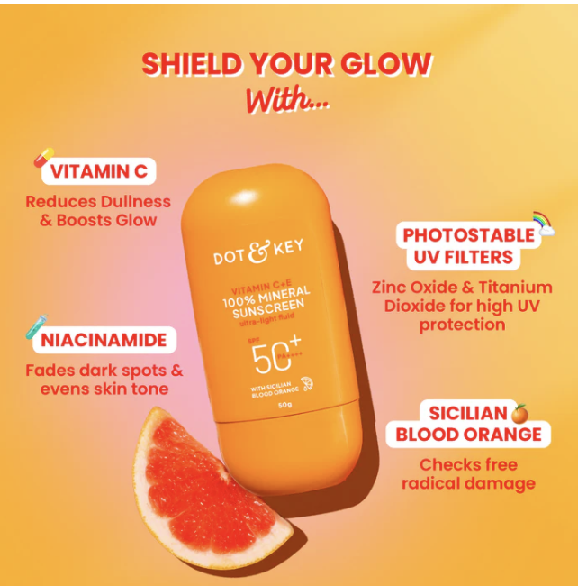 Dot & Key Vitamin C+E 100% Mineral Sunscreen