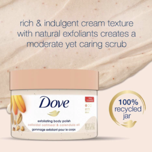 DOVE Gentle Exfoliating Body Polish Colloidal Oatmeal & Calendula Oil 298g