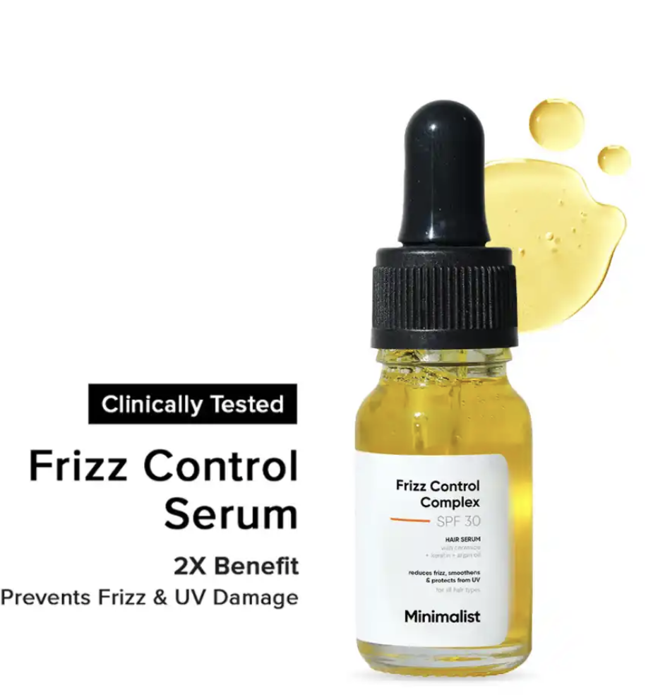 Minimalist Frizz Control Complex SPF 30 Hair Serum 10 ml