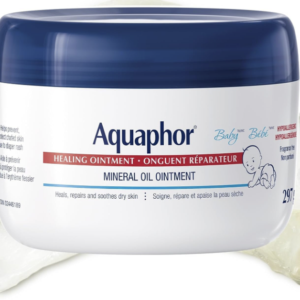 Aquaphor Baby Healing Ointment for Baby's Sensitive Skin, Multipurpose Ointment Helps Prevent Diaper Rash, Fragrance Free, Non Greasy and Non Comedogenic Body Moisturizer, 297g