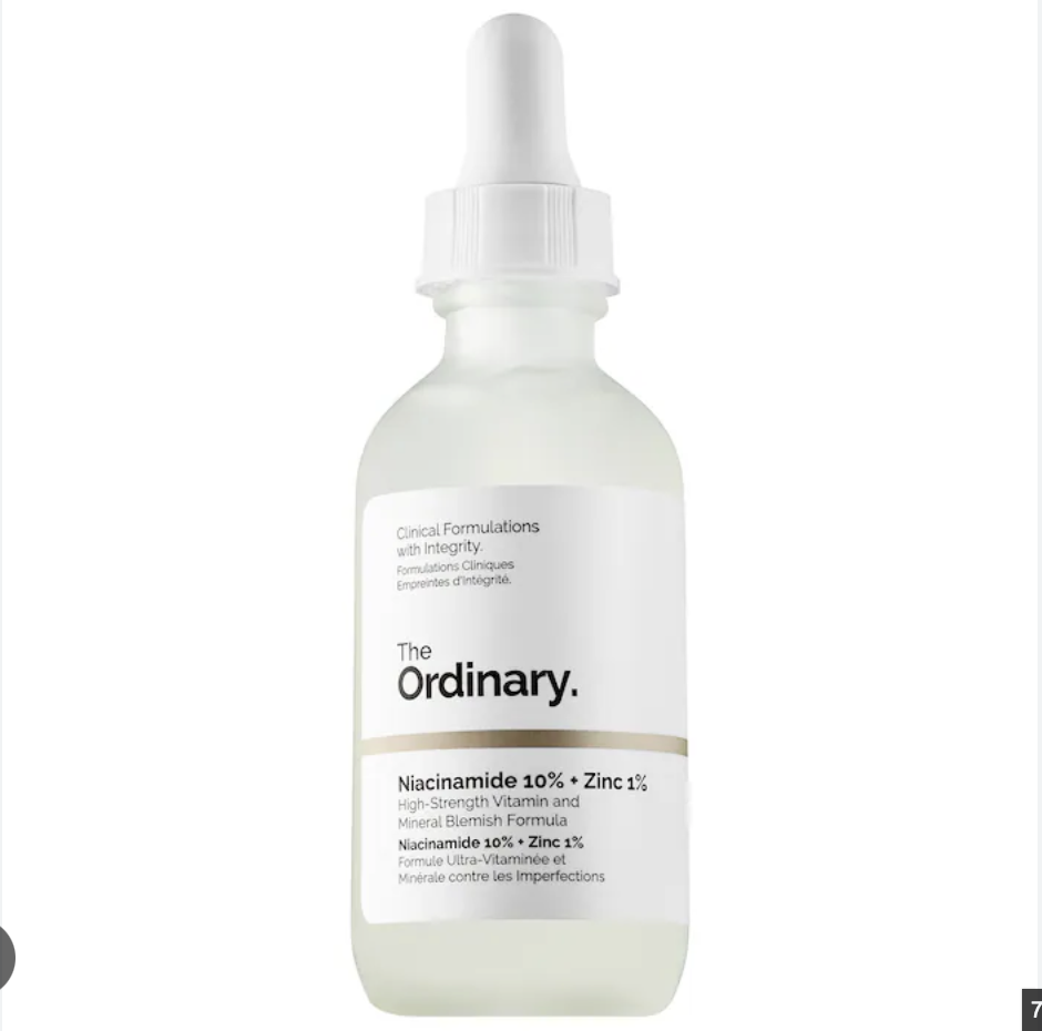 The ordinary niacinamide 10%+ zinc 1% oil control serum