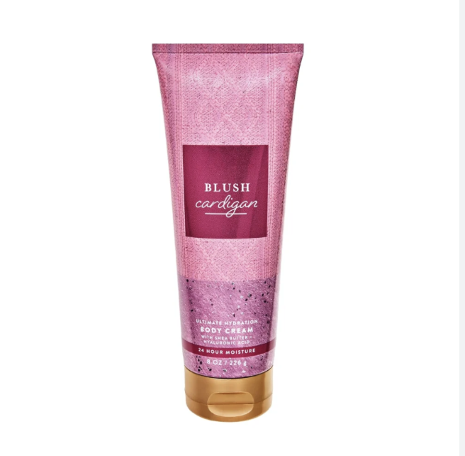 bath & body works Blush Cardigan Ultimate Hydration Body Cream