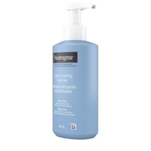 Neutrogena Fresh Foaming Facial Cleanser, All-In-One Makeup Remover Face Wash for Normal to Oily Skin Deeply Cleanses & Removes Waterproof Makeup, Soap-Free, 251 mL