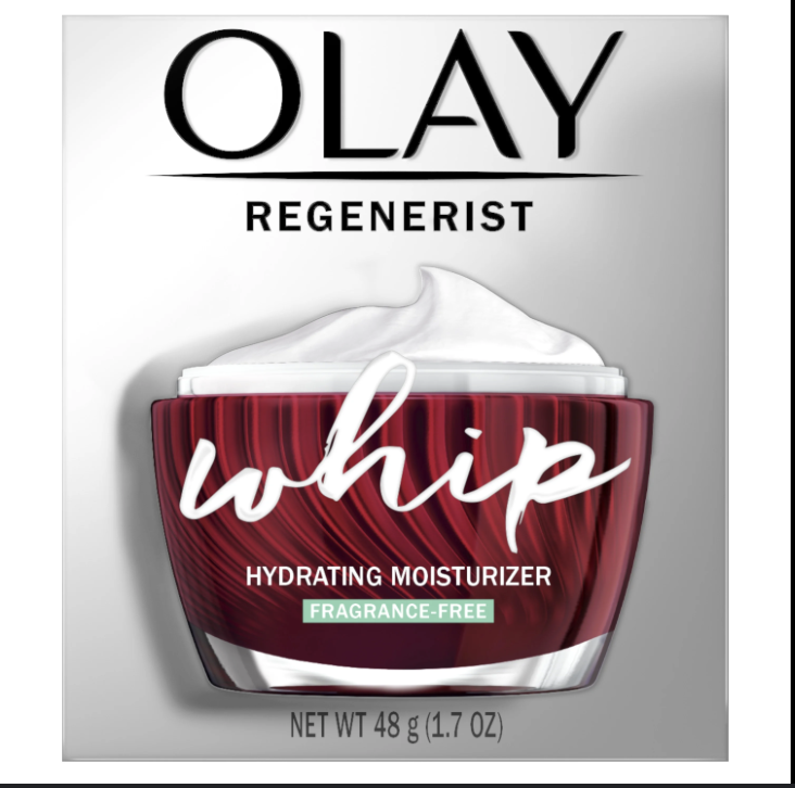 Olay Skin Care Whip Face Moisturizer, Fragrance-Free, Wrinkle Cream for All Skin Types