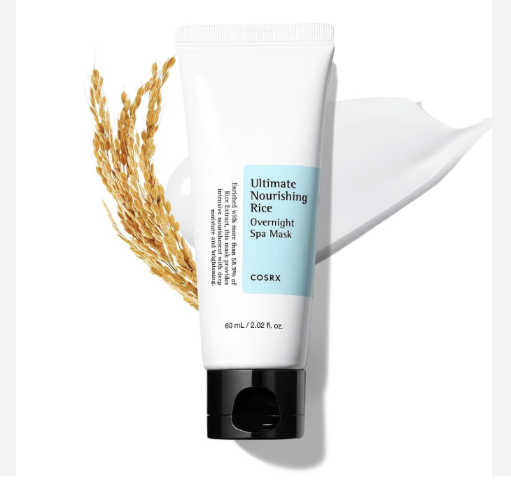 COSRX Ultimate Nourishing Rice Overnight Spa Mask, 60ml