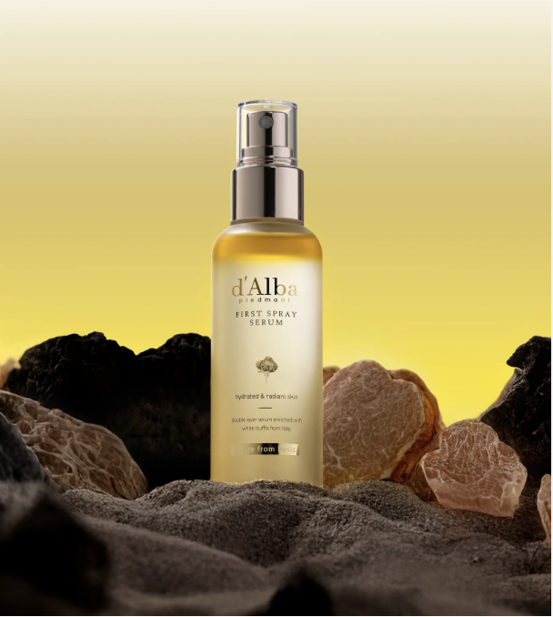 d'alba Piedmont Italian White Truffle First Spray Serum, Vegan Skin Care, Light-weight Face Moisturizer, Glow Serum for Radiant Skin, Non Comedogenic, All In One Mist, Korean Skin Care 100ml