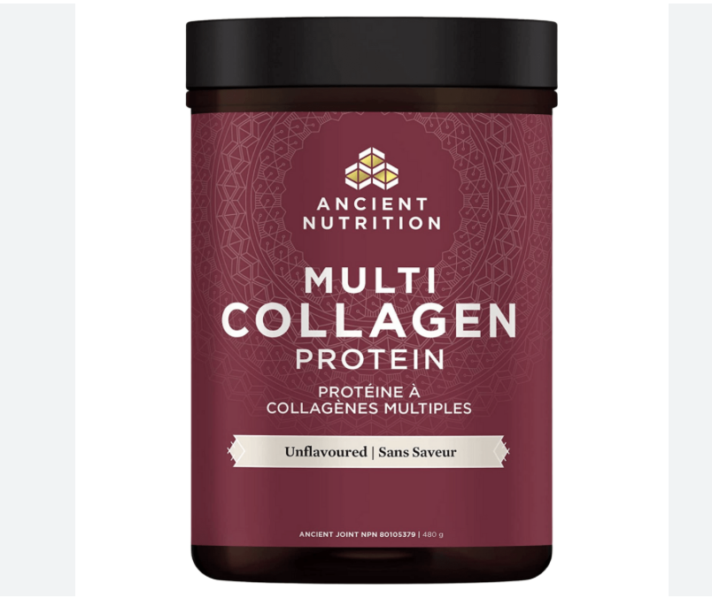 Ancient Nutrition Multi Collagen Protein Powder - Unflavoured, Formulated by Dr. Josh Axe, 4 Sources, 5 Types of Collagen, 235 Grams
