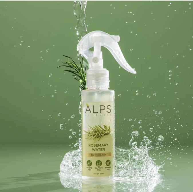 Rosemary Water Spray for Hair Growth | Strengthen, Revitalize & Thicken Hair | Damage Repair & Hair Loss Control | Adds Shine & Reduces Frizz | 6.76 Fl Oz (200ml)