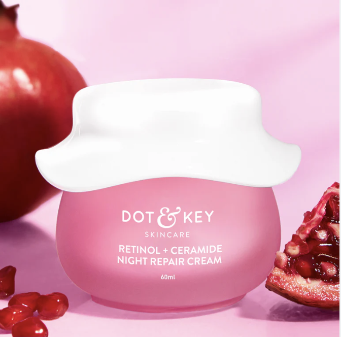Dot & Key Retinol + Ceramide Sleep Treatment Anti-Ageing Night Cream For Fine Lines & Wrinkles (60ml)