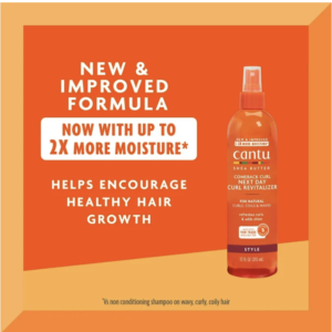 Cantu Comeback Curl Next Day Curl Revitalizer Spray 355ml