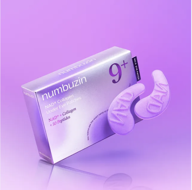 numbuzin - No.9 NAD+ Collagen Under Eye Patches