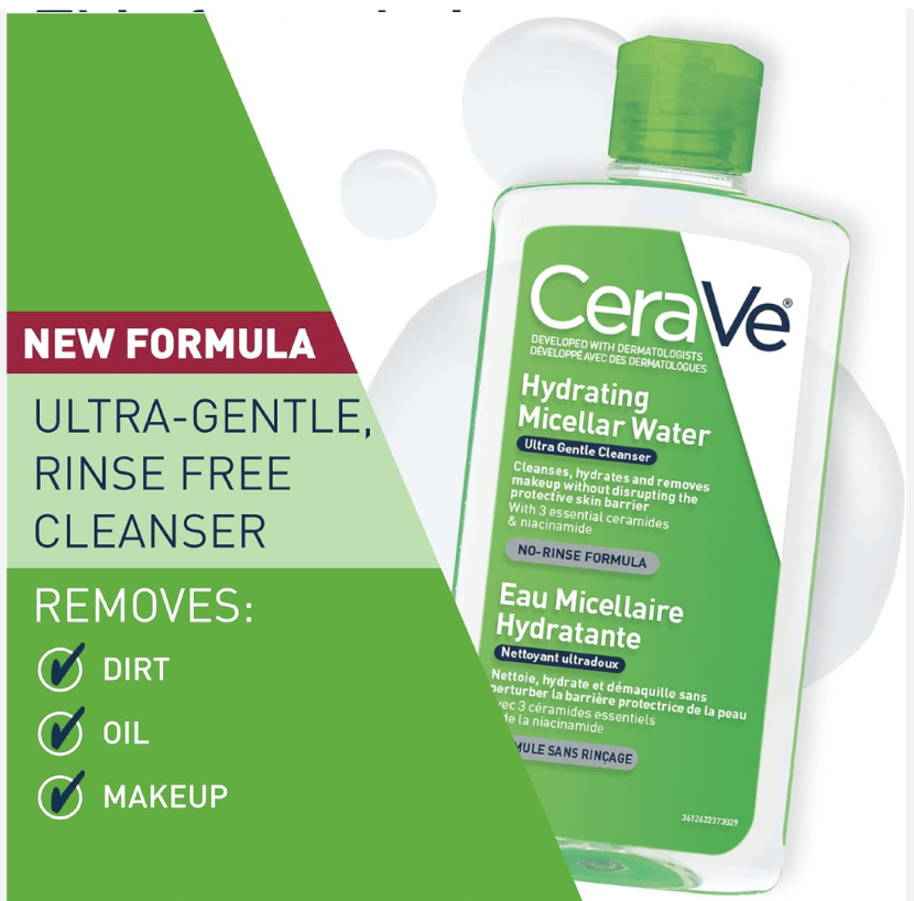CeraVe Hydrating Micellar Water 296ml – CANADA