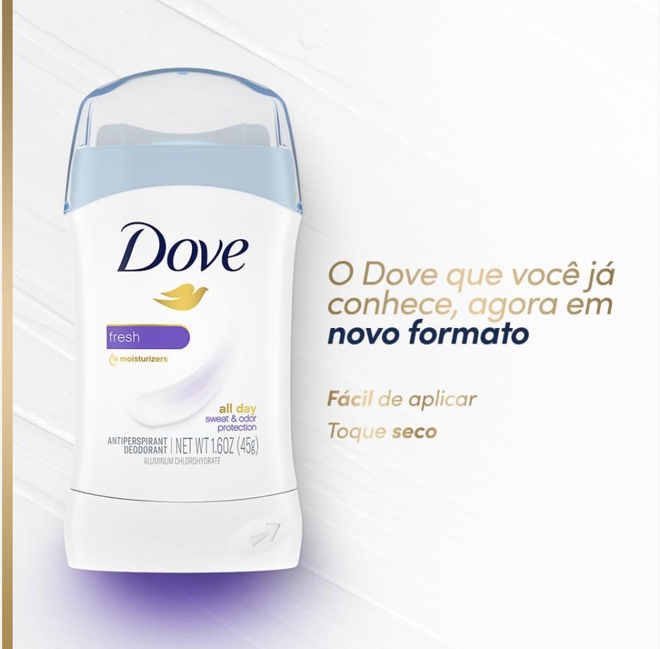 Dove Invisible Solid Deodorant, Fresh - 74g Canada