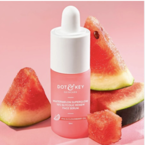 Dot & Key Watermelon + 10% Glycolic Gentle Exfoliating Face Serum, With Kojic, Controls Excess Oil 30ml