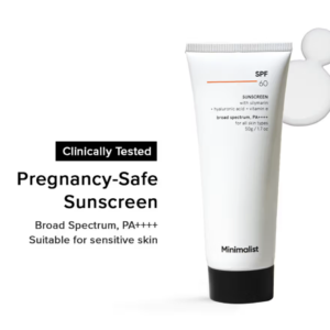 Minimalist SPF 60 PA ++++ Sunscreen - Pregnancy & Lactation Safe For Sensitive Skin