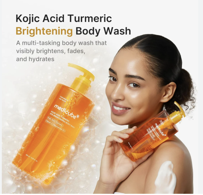 Medicube Kojic Acid Turmeric Brightening Body Wash 400ml