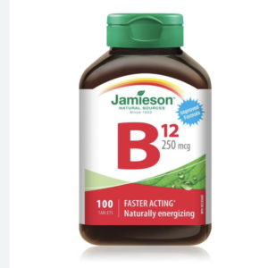 Jamieson Vitamin B12 (Methylcobalamin) 250 mcg- 35 capsule