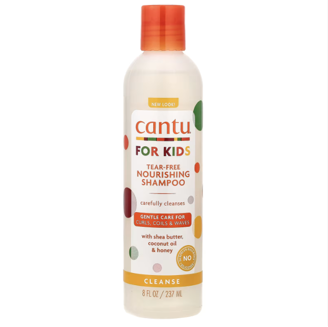 Cantu, For Kids, Tear-Free Nourishing Shampoo, 8 fl oz (237 ml)
