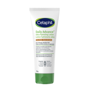 Cetaphil DailyAdvance Ultra Hydrating Lotion With Shea Butter and Vitamin E 226g| 48hr Hydration | For Dry and Sensitive Skin