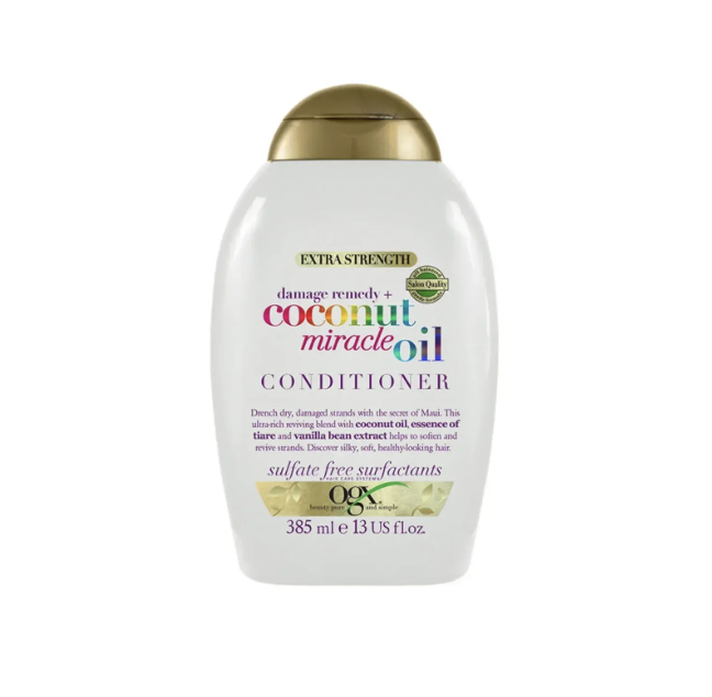 OGX Damage Remedy + Coconut Miracle Oil Extra Strength Conditioner 385ml