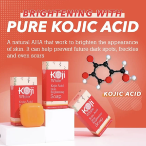 Kojie White Kojic Acid Skin Brightening Soap [80g x 2]