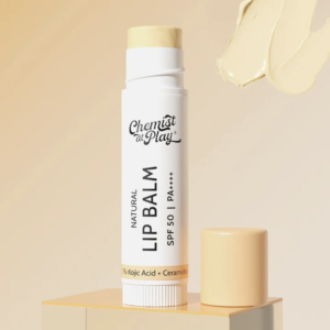 Chemist at Play Natural Lip Balm SPF 50 PA++ Brightens & Protects