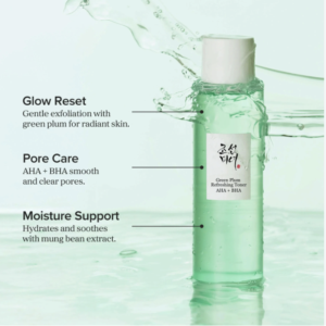 Beauty of Joseon - Green Plum Refreshing Toner: AHA + BHA