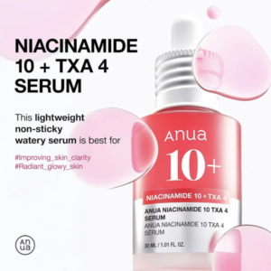 ANUA NIACINAMIDE 10% + TXA 4% BRIGHTENING SERUM 30ml