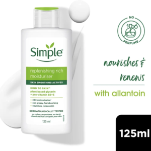 Simple Kind to Skin Replenishing Rich Moisturizer All Skin Types Moisturizer (125ml)