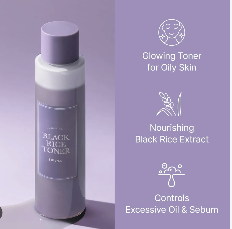 I'm From, Black Rice Toner, 5.07 fl oz (150 ml)