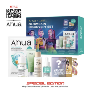 Anua Glow Skin Discovery Set - K-Pop Demon Hunters Special Edition (6pcs)