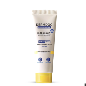 DERMDOC SPF 50 Ultra Light Daily Glow Sunscreen 70g