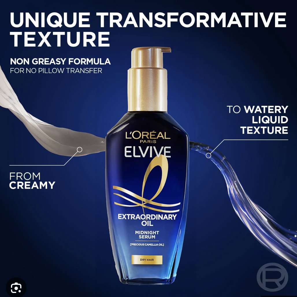 Loreal Elvive Extraordinary Oil Midnight Serum 100ml