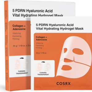 COSRX 5 PDRN Hyalruronic Acid Vital Hydrating Hydrogel Mask - 1 pack(4pc)