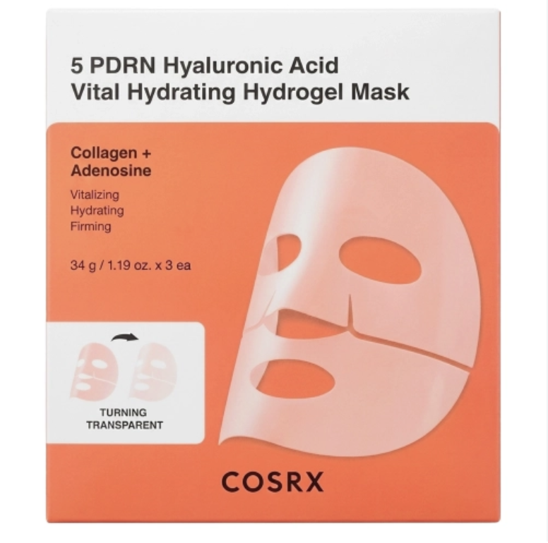 COSRX 5 PDRN Hyalruronic Acid Vital Hydrating Hydrogel Mask 1 pc