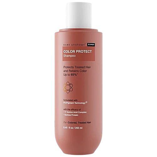 Bare Anatomy Expert Hair Color Protect Shampoo - Retains Up To 8 Weeks, Repairs Damage & Adds Shine, 250 ml