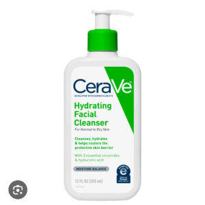 CeraVe Hydrating Facial Cleanser, Gentle Face Wash for Normal to Dry Skin