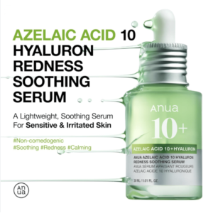 Anua Azelaic Acid 10 Hyaluron Redness Soothing Serum 30ml