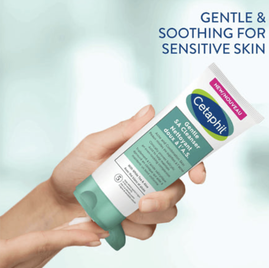 Cetaphil Gentle SA Cleanser 124ml