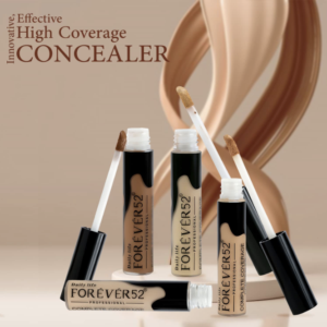 Forever 52 Complete Coverage Concealer | Perfect For Dark Circles | Full Coverage & Hydration | Perfect For Deep Skin Tones | Long-Lasting | Natural Finish | Flawless Skin | Lightweight Formu