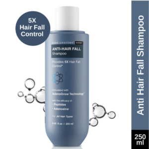 Bare Anatomy 5X Hair Fall Control Shampoo Hair Growth Paraben and Sulphate Free Shampoo (250ml)