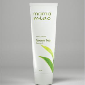 MAMAMIAC Green Tea Deep Cleansing Face Wash - 100ml | For Oil Control, Bright & Clear Skin