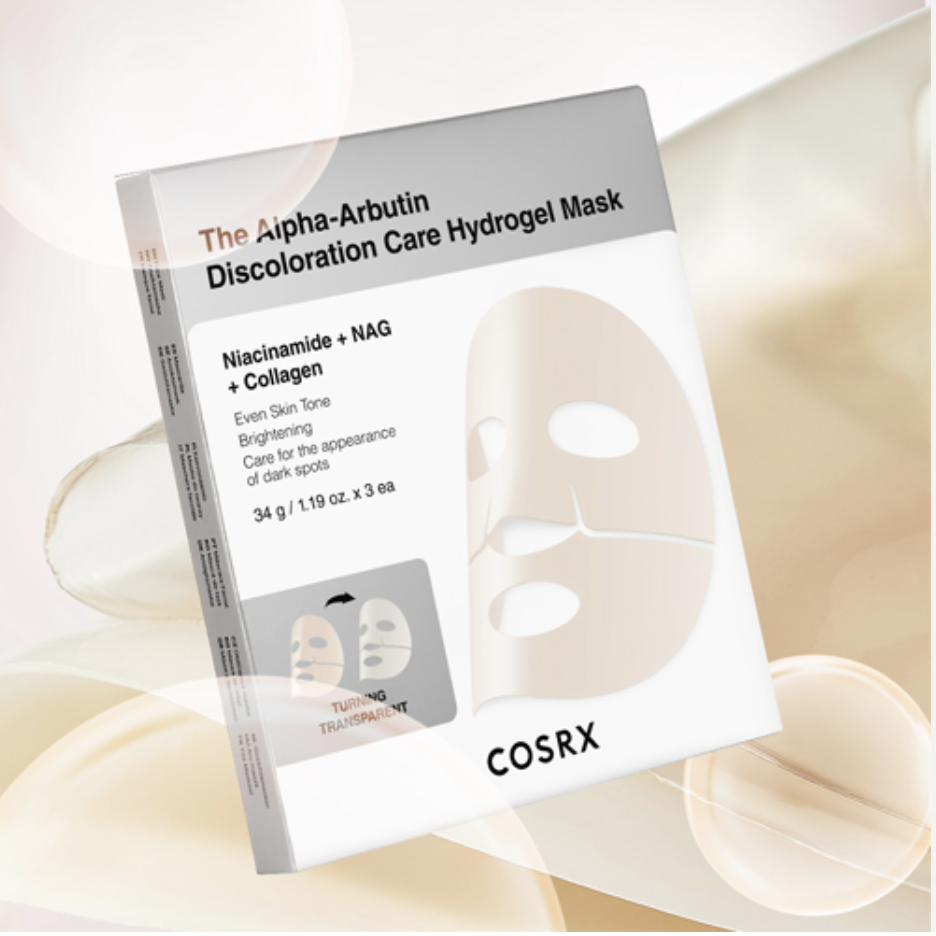 COSRX THE ALPHA-ARBUTIN DISCOLORATION CARE HYDROGE- 1 mask