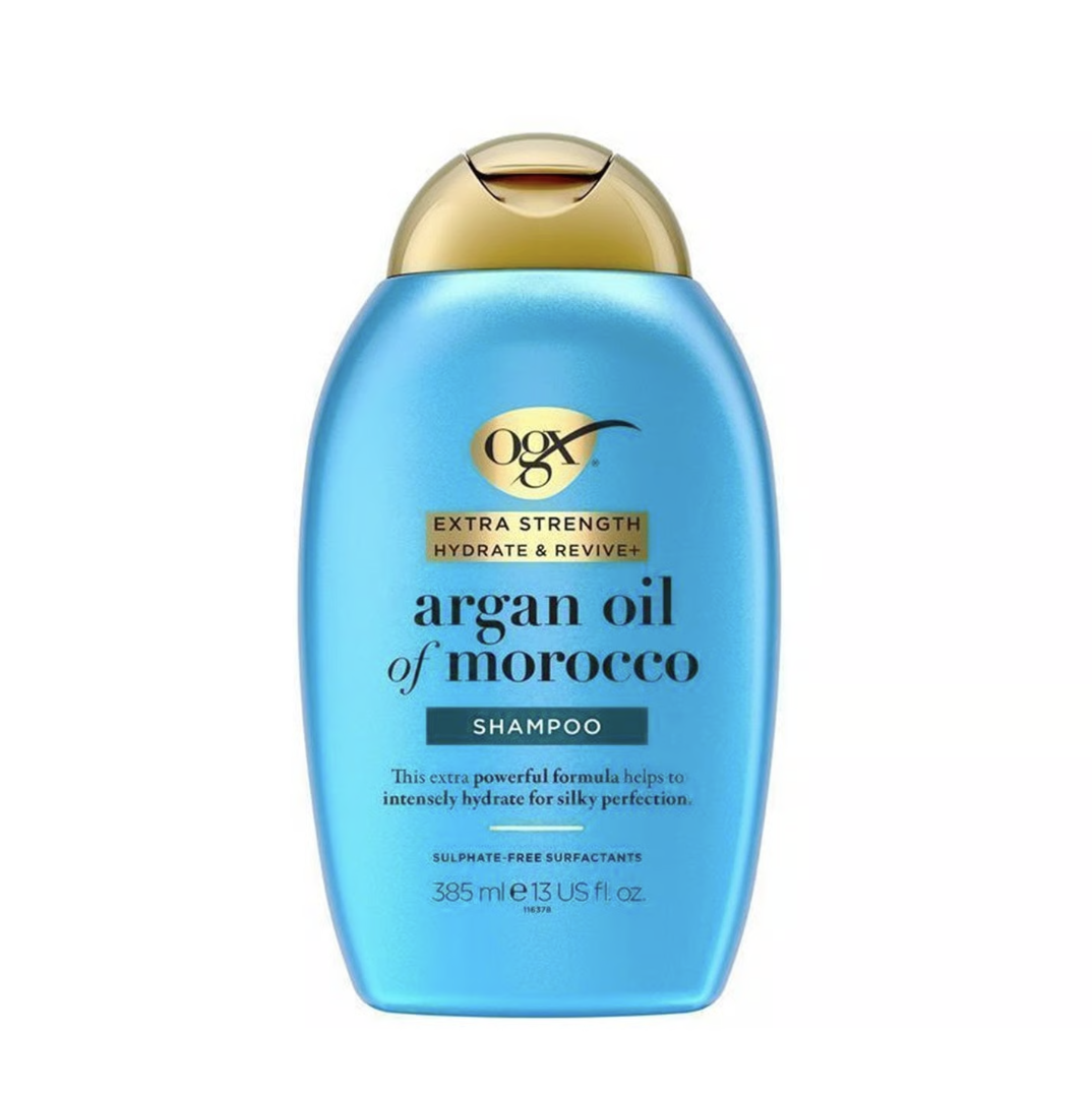 OGX Hydrate & Revive + Argan Oil Of Morocco Extra Strength Shampoo 385ml