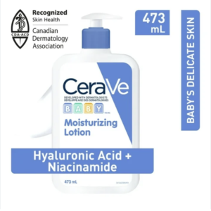 CeraVe Baby Moisturizing Lotion, Lightweight Baby Lotion with Ceramides and Vitamin E, 473mL, CeraVe BABY Moisturizer