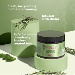 Mielle Rosemary Mint Strengthening Hair Masque - 12 oz