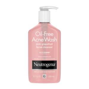 Neutrogena Oil-Free Pink Grapefruit Acne Face Wash, Salicylic Acid Facial Cleanser 177ml - Canada