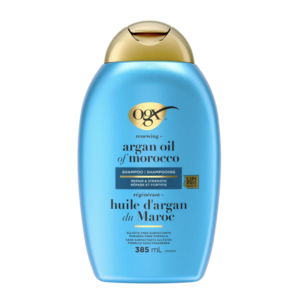 OGX Renewing + Argan Oil of Morocco Shampoo, Damage Repairing Shampoo & Argan Oil to Help Strengthen & Repair Dry, Damaged Hair, Paraben-Free, Sulfate-Free Surfactants