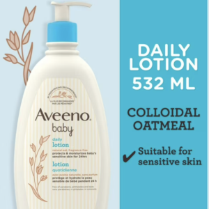 Aveeno Baby Lotion, Daily Moisturizing Cream, 532 mL- CANADA