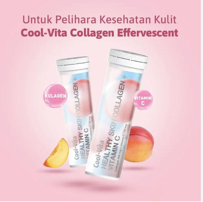 Cool-vita Healthy Skin Collagen + Vitamin C (20 Tablets)